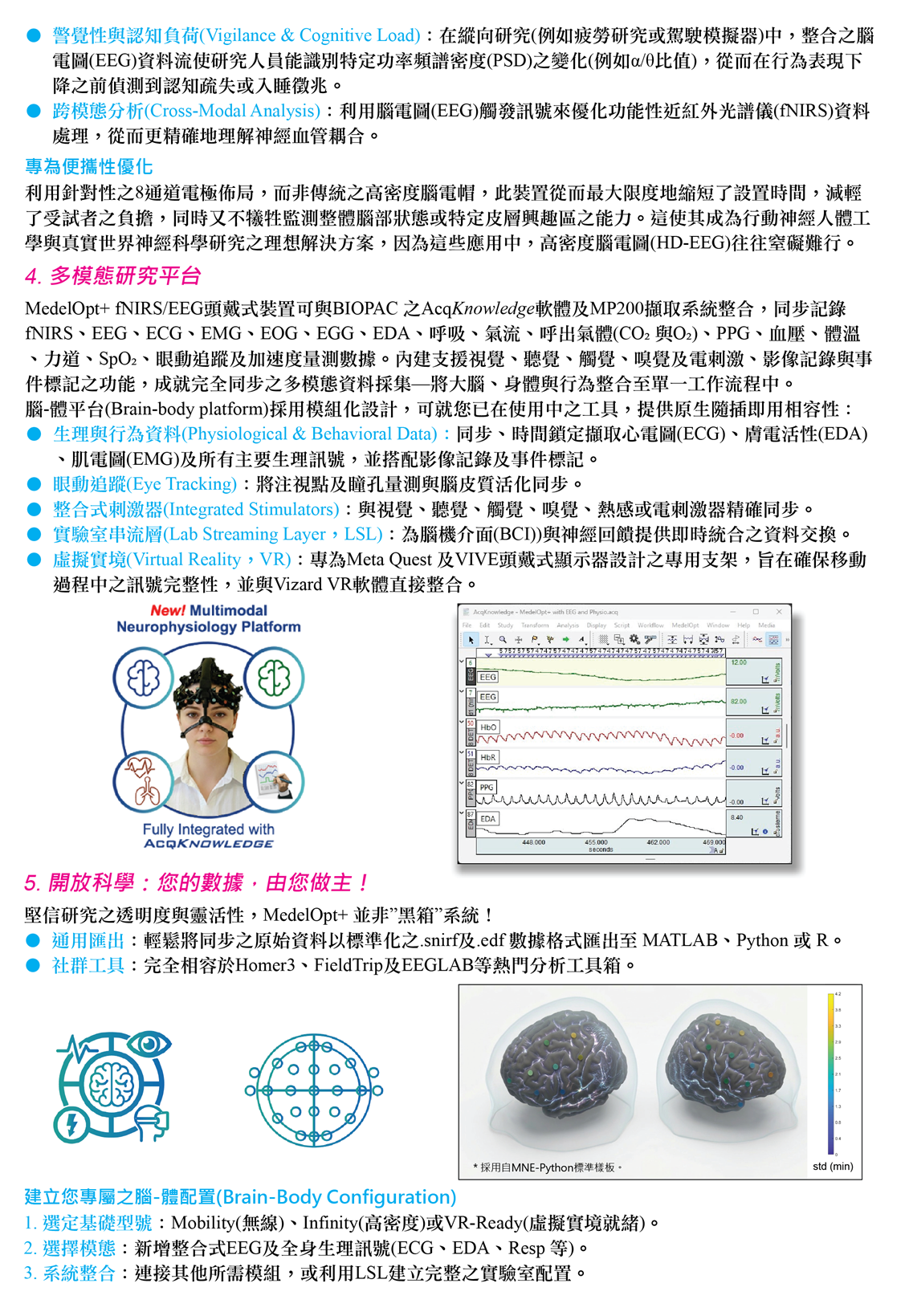 Biopac MedelOpt Plus 腦-體平台 Brain-Body Platform - upwards p2